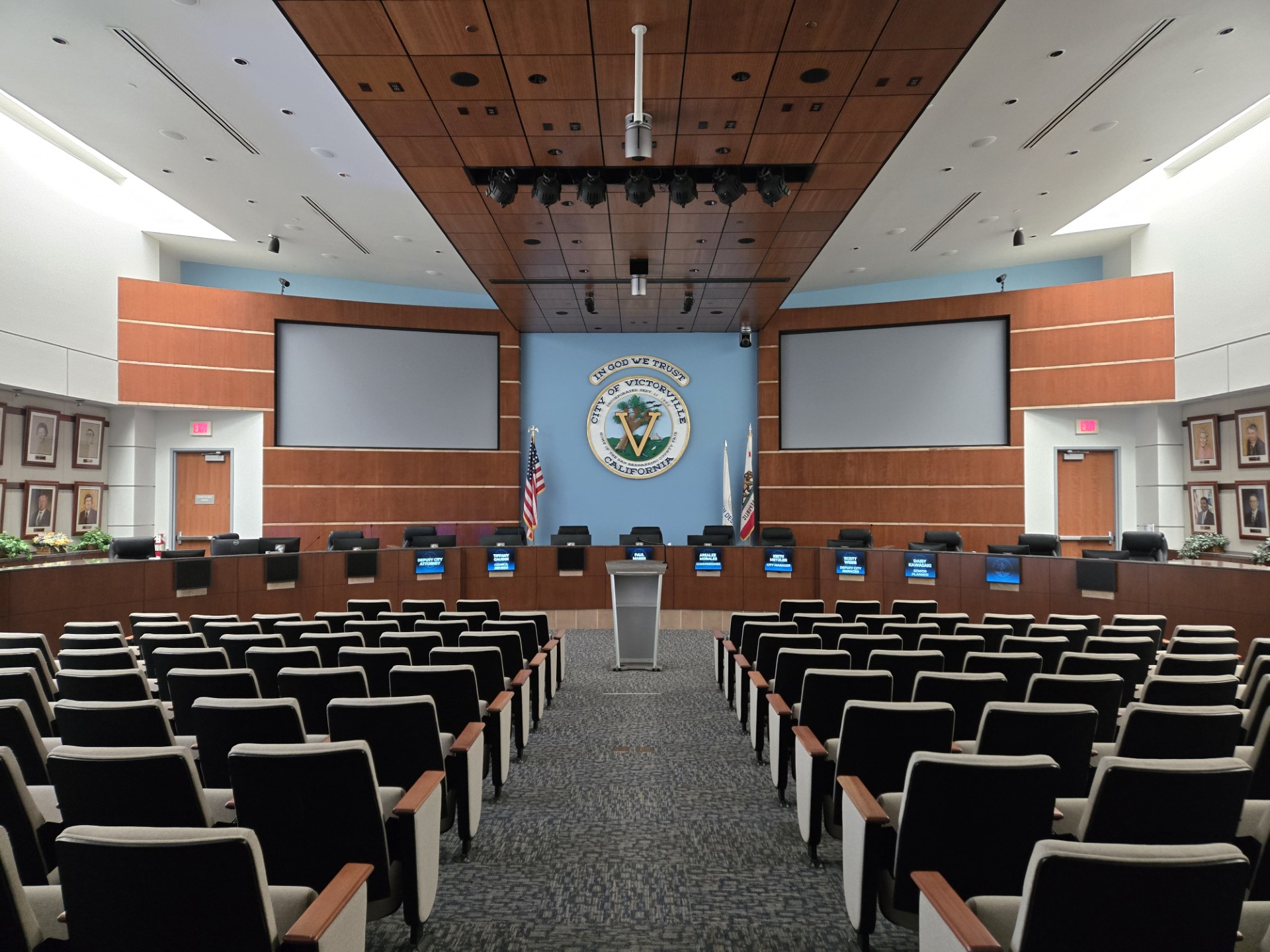 Victorville City Hall Council Chambers