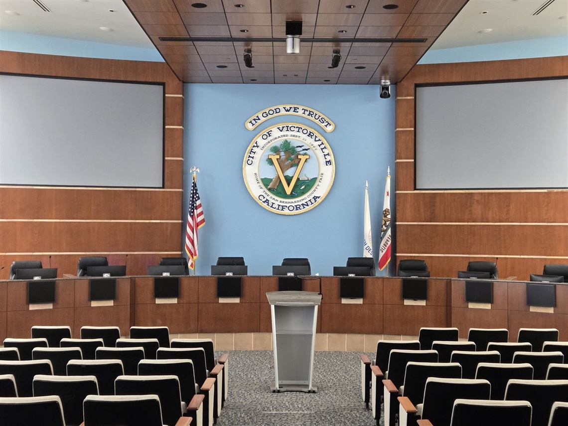 Victorville City Council Chambers