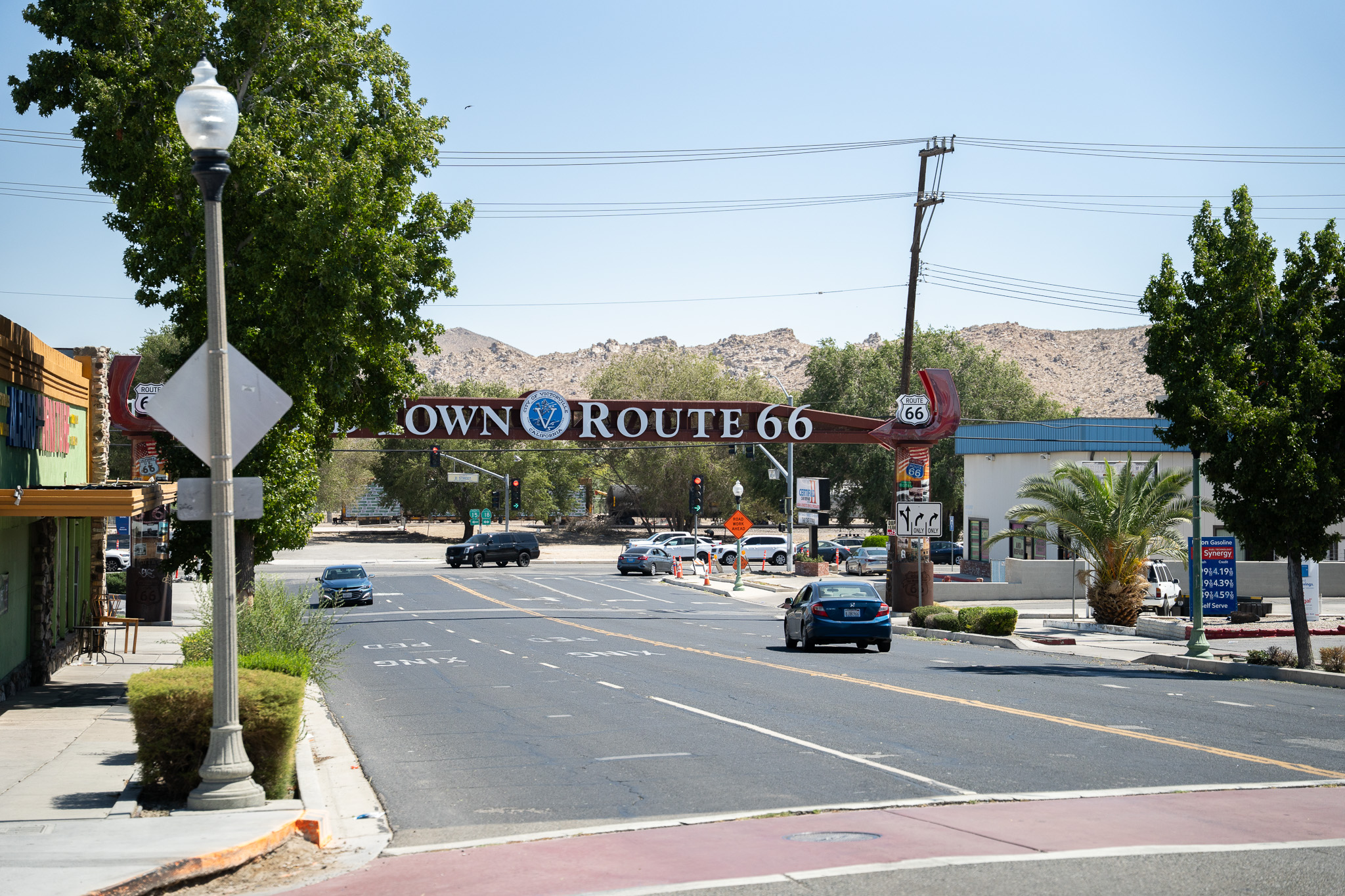 Old Town 7th Street with Businesses