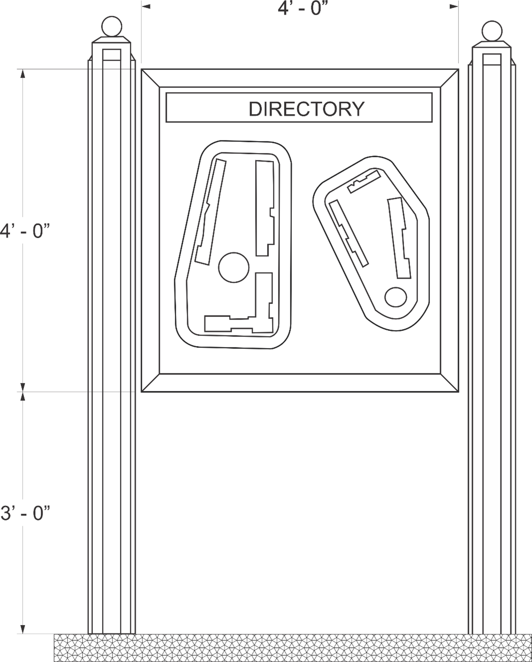 b-1_1 ILLUMINATED DIRECTORY DETAIL