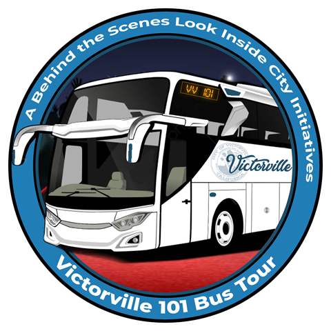 Victorville 101 Bus Tour Logo