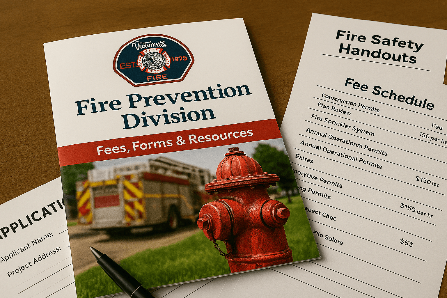 Fire Prevention Division Patch