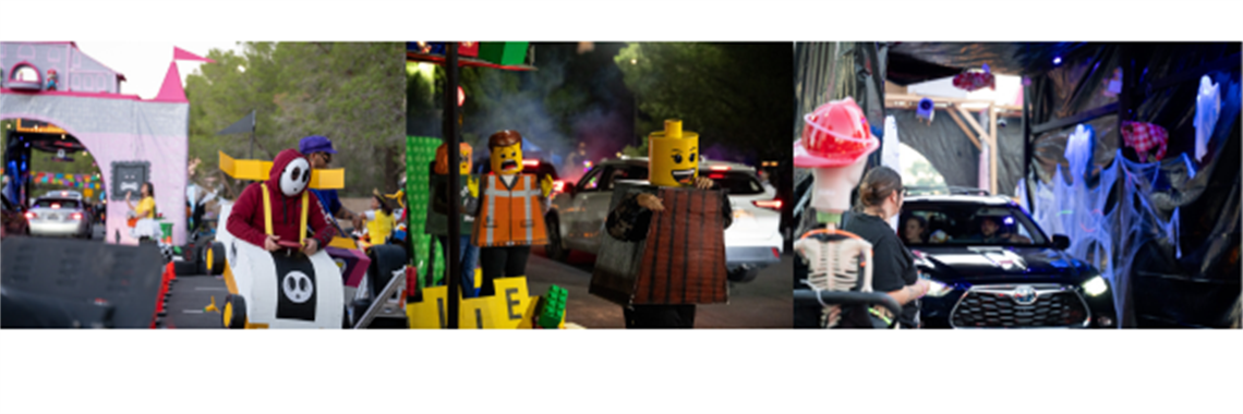 Drive Thru Trunk or Treat Booths